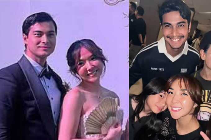 Cinta Brian kekasih Gisela tampak berfoto bersama Gempi
