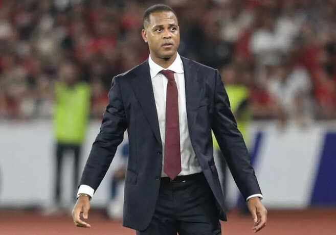 Pelatih Timnas Indonesia Patrick Kluivert. (Salman Toyibi/ Jawa Pos)