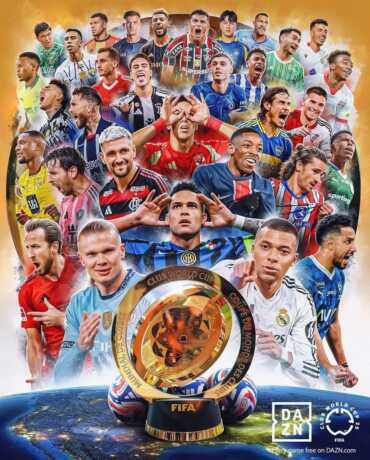 Piala Dunia Antarklub 2025 akan digelar Juni-Juli di Amerika, dengan menghadirkan 32 tim peserta (Sumber: DAZN.com)