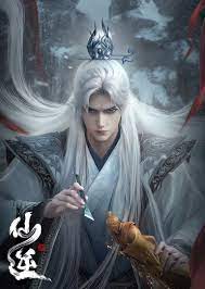 Poster Renegade Immortal memperlihatkan karakter utama Wang Lin dengan ekspresi penuh tekad