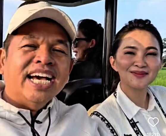 Dedi Mulyadi vlog bersama Gubernur Malut Sherly Tjoanda.