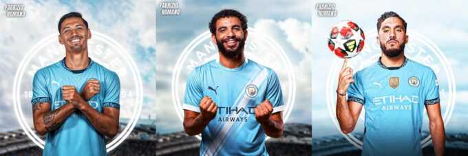 Tiga rekrutan anyar Manchester City.