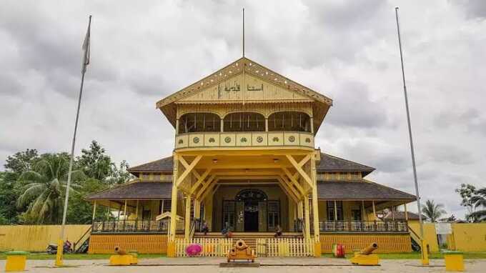 Istana Kadriah Pontianak, Kalbar.