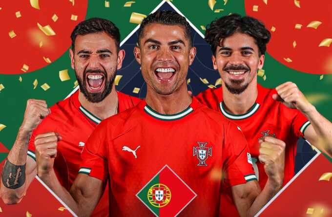 Portugal berhasil menjadi juara UEFA Nations League 2025 setelah mengalahkan Spanyol dengan skor 5-4 dalam adu penalti di final yang digelar di Allianz Arena, Munich, Jerman, pada Senin (9/6) (Foto; UEFA)