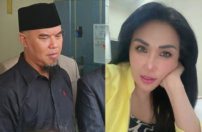 Ahmad Dhani dan Lita Gading.