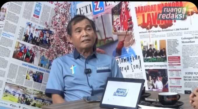 Podcast Ruang Redaksi bersama pakar IT Kalteng Rony Teguh.
