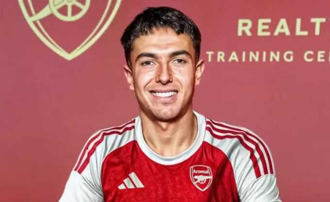 Martin Zubimendi ke Arsenal.DOK. ARSENAL