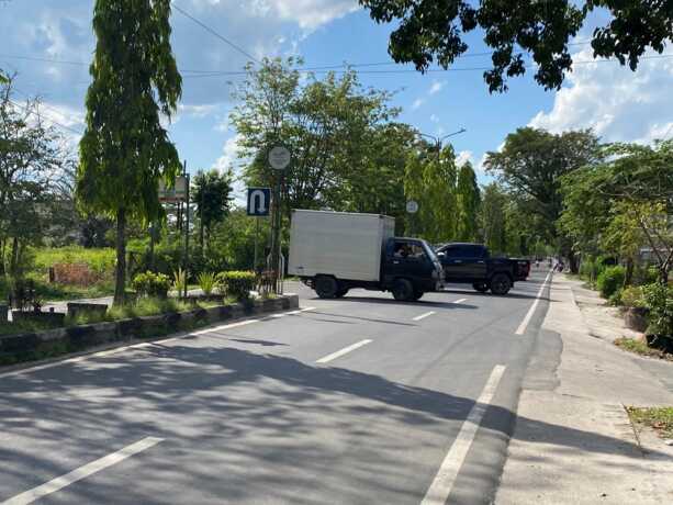 U-turn di Jalan HM Arsyad depan teratai 4. MIFTAH/KALTENG POS