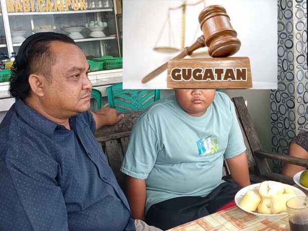 ZI digugat kakek dan neneknya.