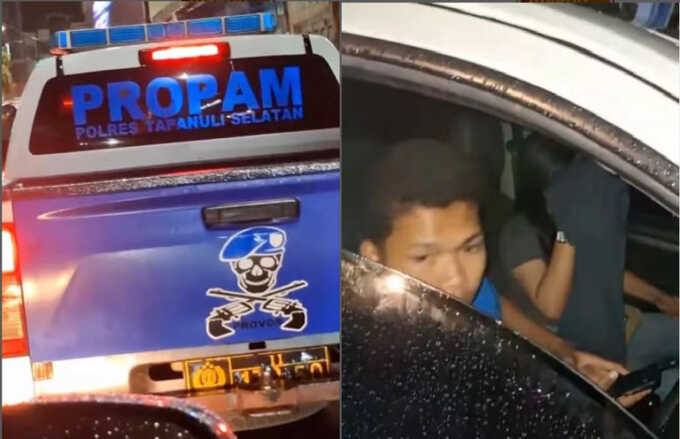 Bocah 16 tahun diketahui pakai mobil dinas bapaknya.
