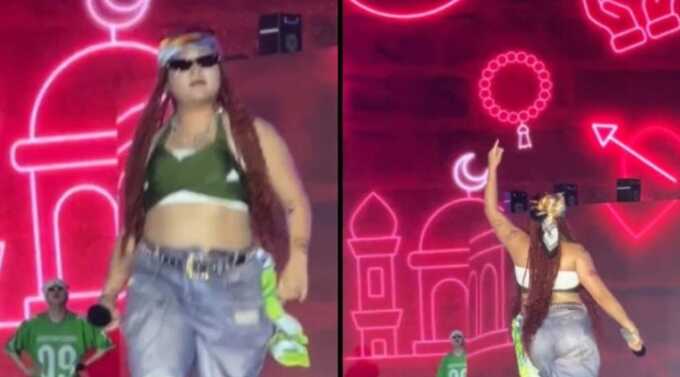 Tangkapan layar Waterbomb Seoul beredar di X.