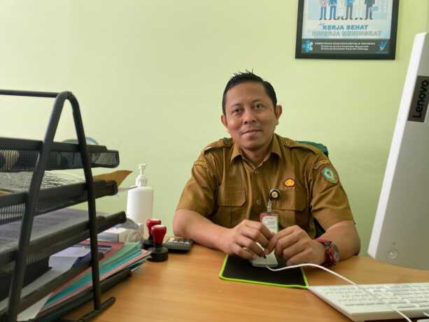 Kabid Pelayanan Medik RSUD dr Murjani Sampit, dr Anggun Iman Hernawan