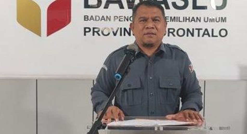 Ahmad Abdullah anggota Bawaslu Provinsi Gorontalo. (dok hms)