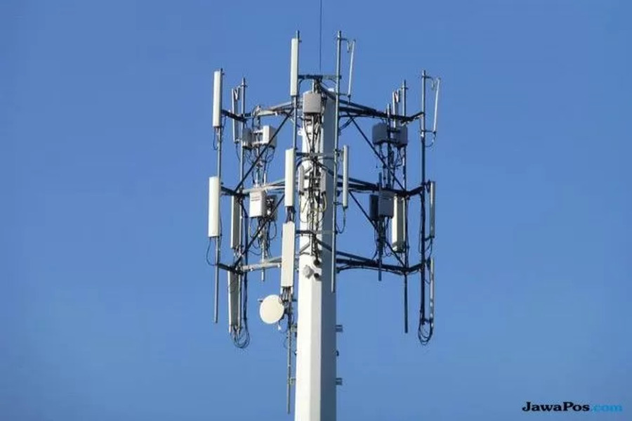 Ilustrasi: Antena BTS telekomunikasi. (Dok.JawaPos.com)