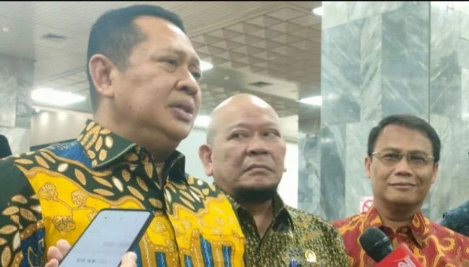 Ketua MPR RI Bambang Soesatyo (Bamsoet) menegaskan pimpinan MPR menghormati sikap internal pimpinan DPD terkait pergantian Fadel Muhammad. (Istimewa)