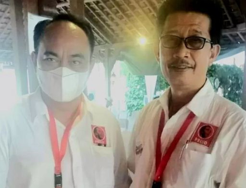 Ketum Projo Budi Arie Setiadi bersama Ketum Projo Gorontalo Syamsul Umar (Ist)