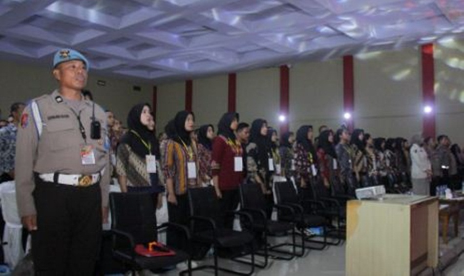 Sidang terbuka kelulusan Penerimaan Polri Panda Gorontalo (hms-pol)