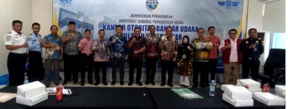 Kepulangan jemaah haji Gorontalo dibahas dalam  Rapat koordinasi lintas sektor kegiatan debarkasi Haji Gorontalo  di EHA Sultan Hasanddin (hms-Kmfo)