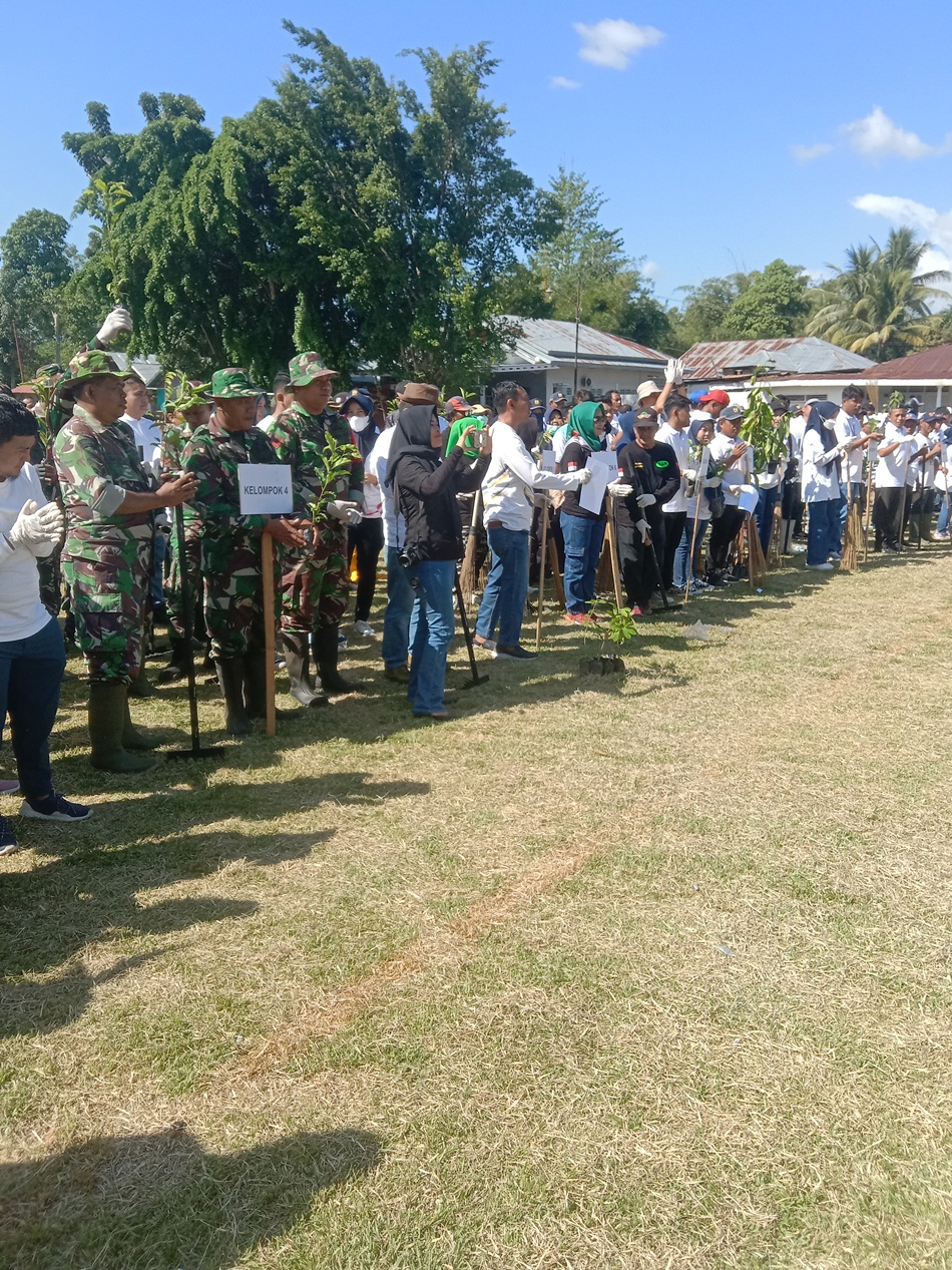 kegiatan susur sungai dilaksanakan BWS Sulawesi II Gorontalo melibatkan seluruh unsur mulai dari Pemerintah,TNI Polri dan masyarakat serta komunitas peduli sungai.(Dok)