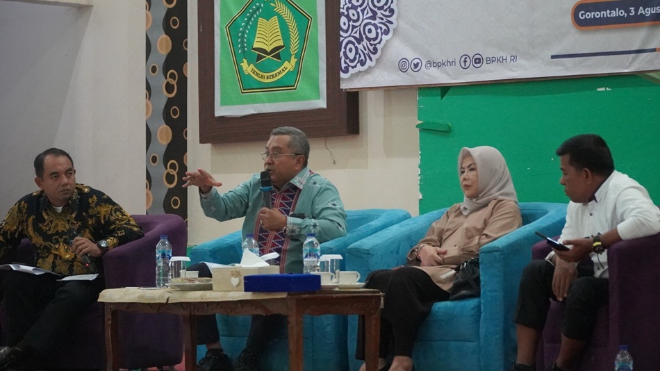 Anggota DPR RI Komisi VIII Ida Syahidah Rusli Habibie sorot pemberitaan Hoax terkait Dana haji(hms BPKH)