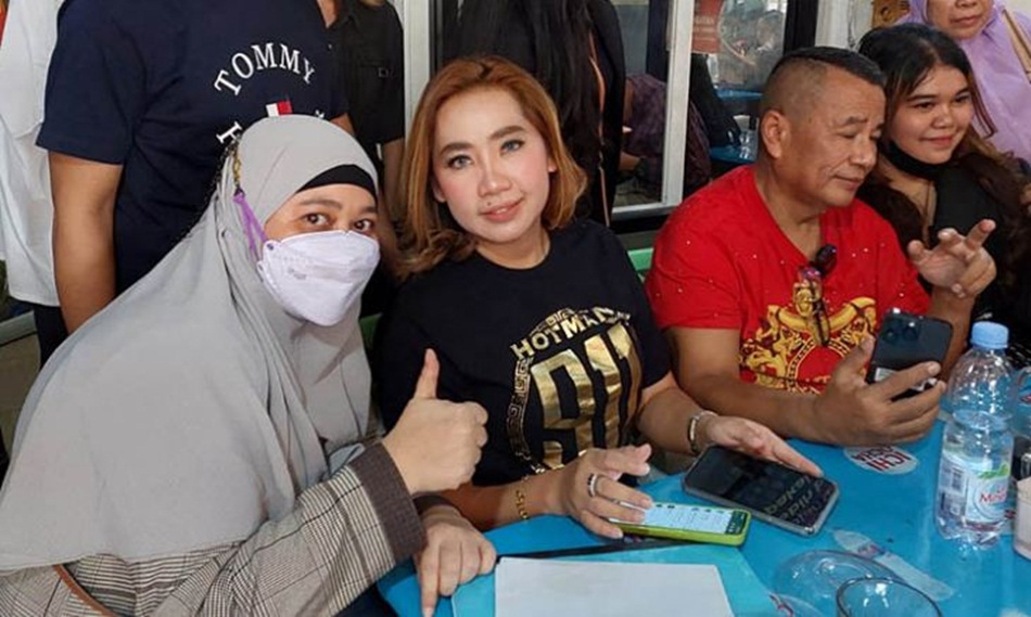 Ifana Abdulrahman (pakai masker), saat bersama Tim 911 Hotman Paris (Foto dokumentasi pribadi Ifana Abdulrahman)