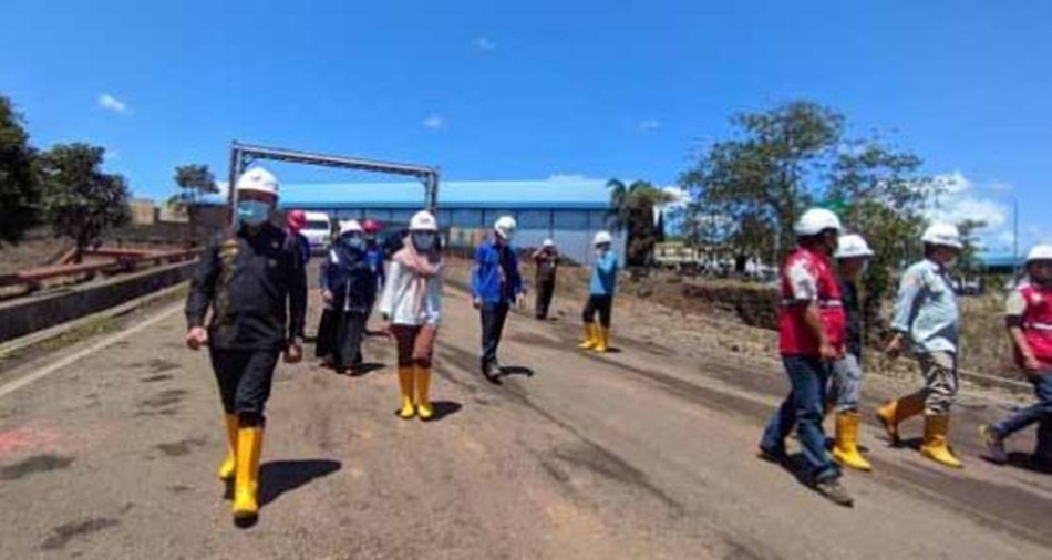 Kunjungan  Kepala Dinas, Penanaman Modal dan Pelayanan Terpadu Satu Pintu (PM-PTSP) Provinsi Gorontalo, Danial Ibrahim saat mengunjungi sejumlah lokasi potensi investasi yang berada di Kabupaten Gorut