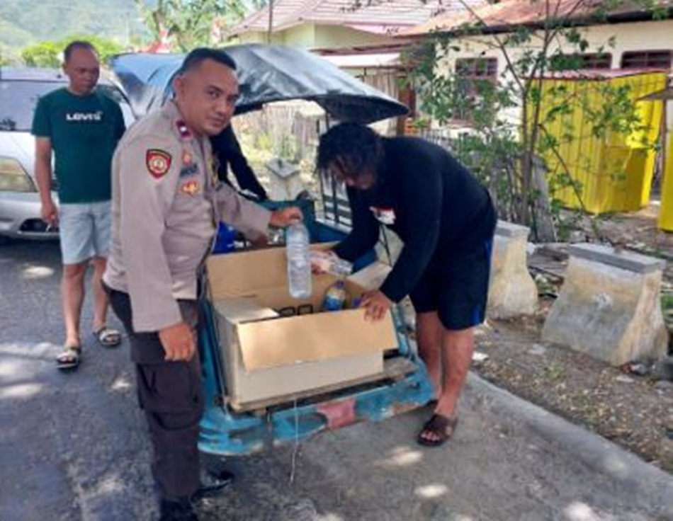 Bawa Muatan Miras Cap Tikus  Bentor Diamankan Polsek Kabila (hms-pol)