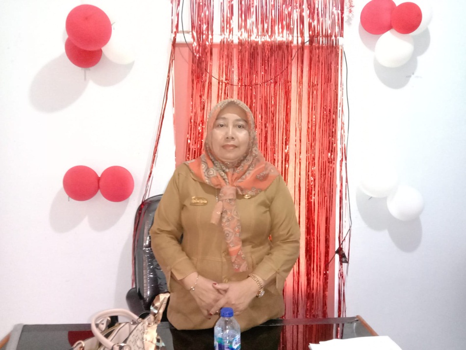 Kepala dinas pertanian Kabupaten Boalemo Roslina R. Karim, SP