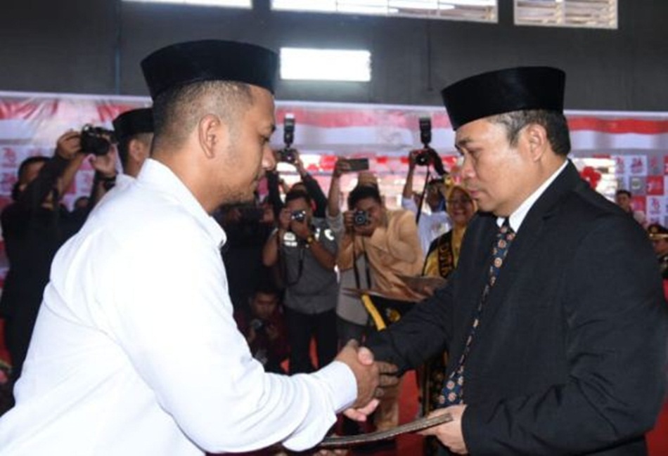 Penjagub menyampaikan selamat kepada narapidana yang mendapatkan remisi, teristimewa kepada sembilan orang yang bebas (hms-Kmfo)