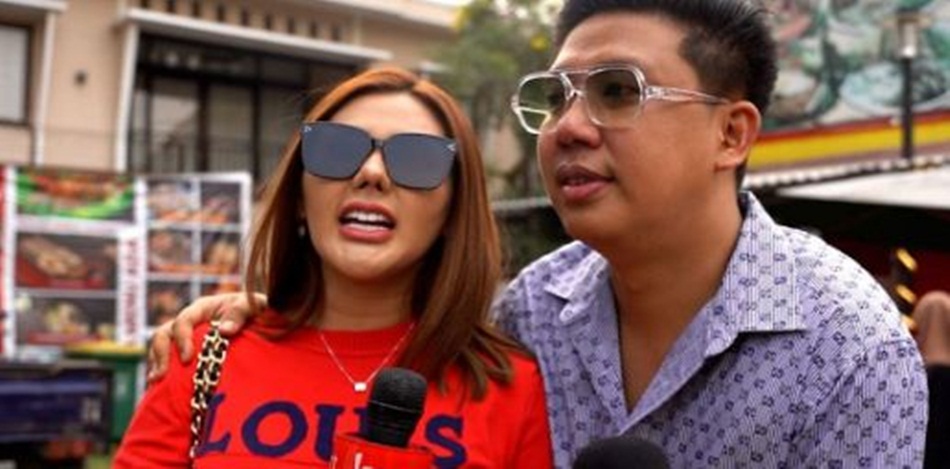 Rey Utami dan suaminya, Pablo Benua. (Foto: dok. pribadi jpnn)