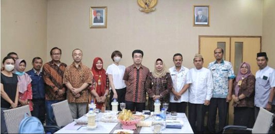 Tokyo Food Co. LTD Japan kunjungi Kabupaten Pohuwato. Kedatangannya untuk membahas kerjasama dengan  Pemerintah Kabupaten Pohuwato (hms-kmfo)