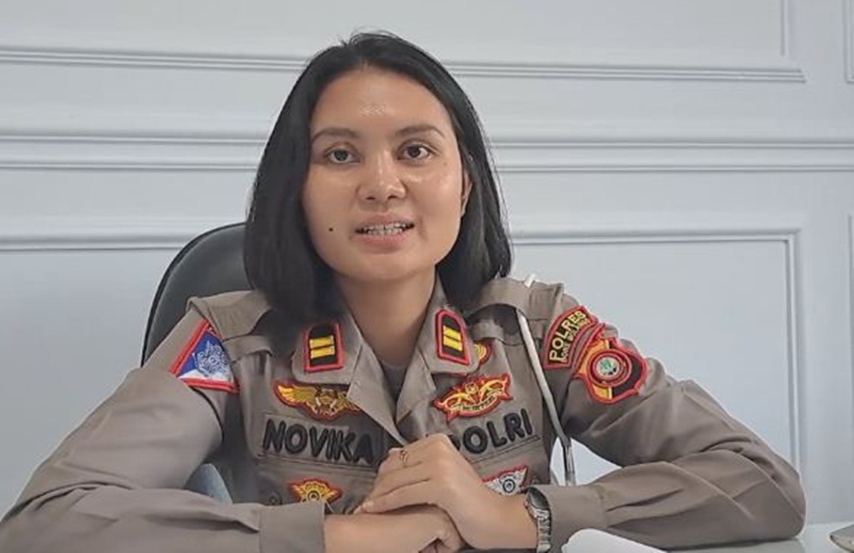Kasat Lantas Polres Bone Bolango Iptu Novika Veronika S.Tr.(istimewa)