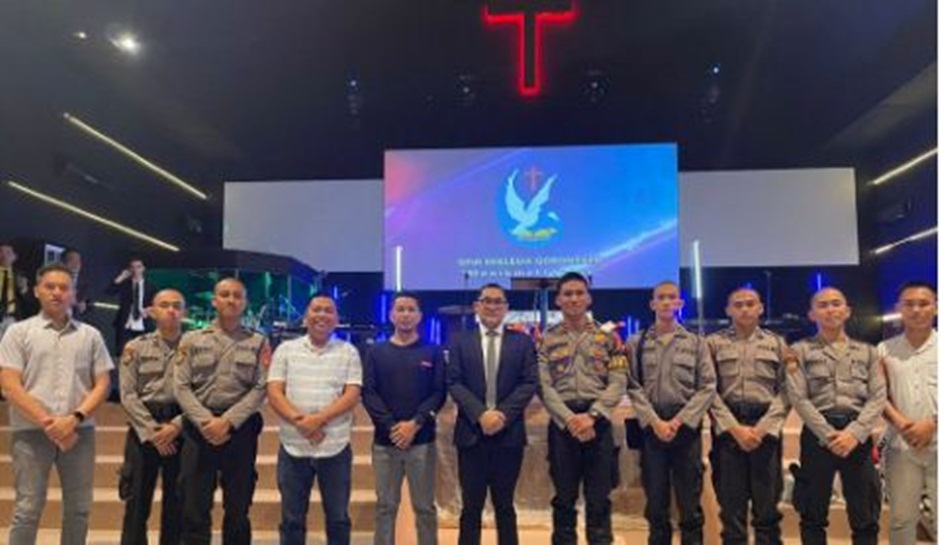 Patroli Dit Samapta Polda Gorontalo melaksanakan patroli rutin di sekitar tempat ibadah (hms-pol)