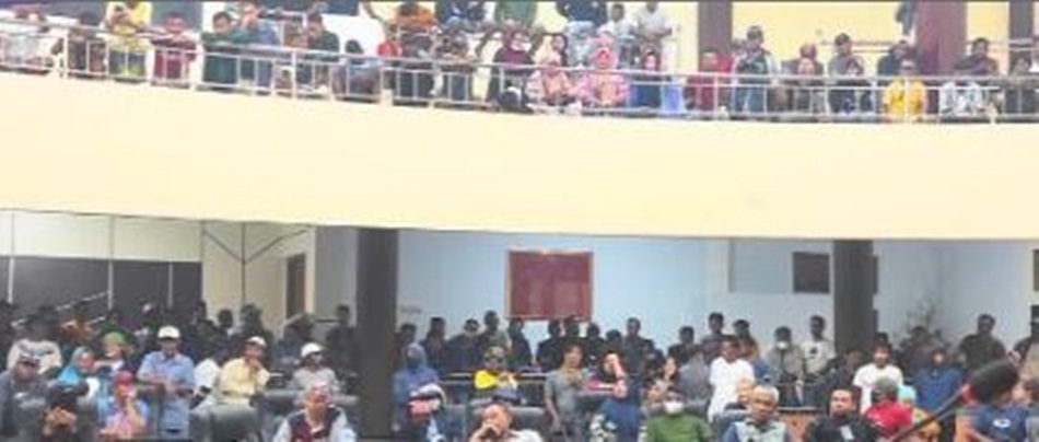 ratusan penambang demo DPRD soal pembayaran alih profesi dari perusahaan tambang (FHumas)