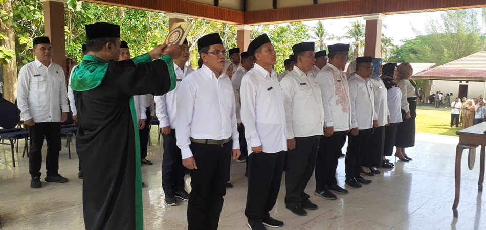 Dalam rolling kali ini terdapat 5 pejabat eselon II mengalami rotasi. Sementara sejumlah pejabat eselon lainnya dilantik kembali pada   posisi semula karena sudah dua tahun menjabat, sedang pejabat (I