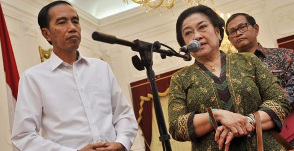 Ketua Umum Partai Demokrasi Indonesia Perjuangan (PDIP) Megawati Sukarnoputri dan Presiden Joko Widodo (Jokowi)/Ist)