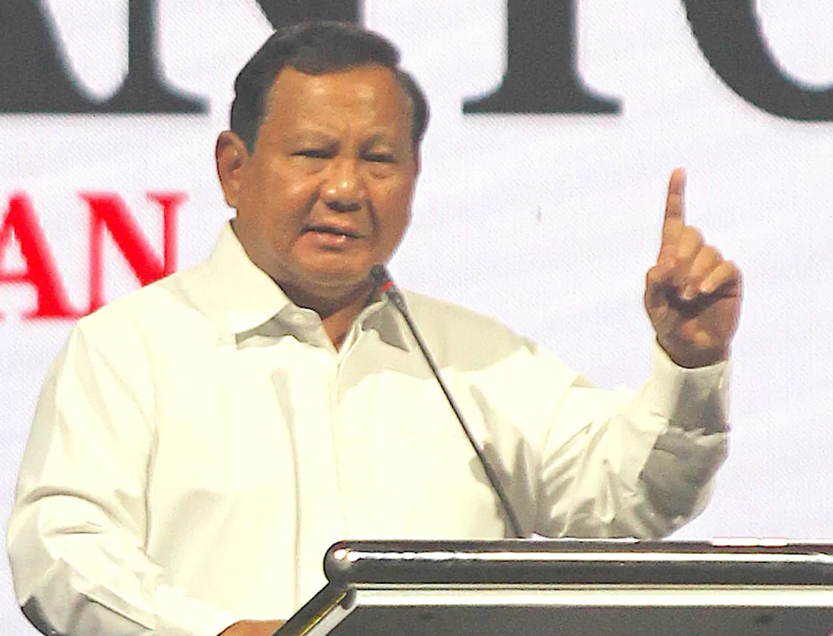 Prabowo Subianto (GUNTUR AGA/JAWA POS RADAR JOGJA)