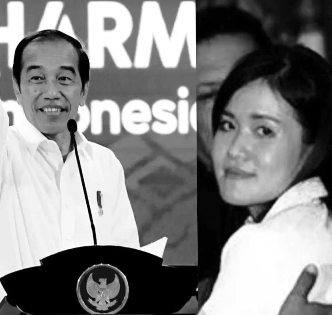 Presiden Joko Widodo dan Jessica Wongso. (mpo)