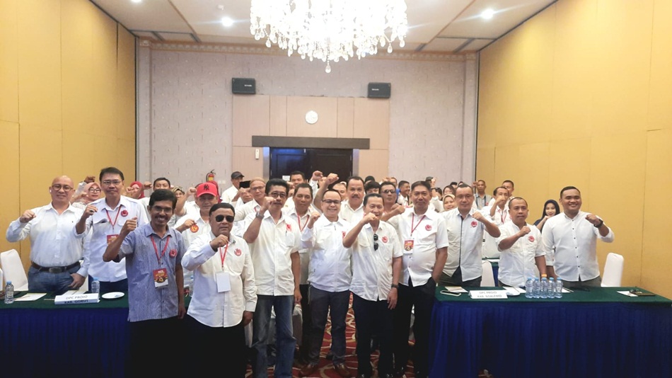 Konferda menghasilkan salah satu keputusan yaitu mengusulkan Prabowo Subianti   sebagai calon Presiden  dan Gibran sebagai calon Wakil Presiden.(dok Projo)
