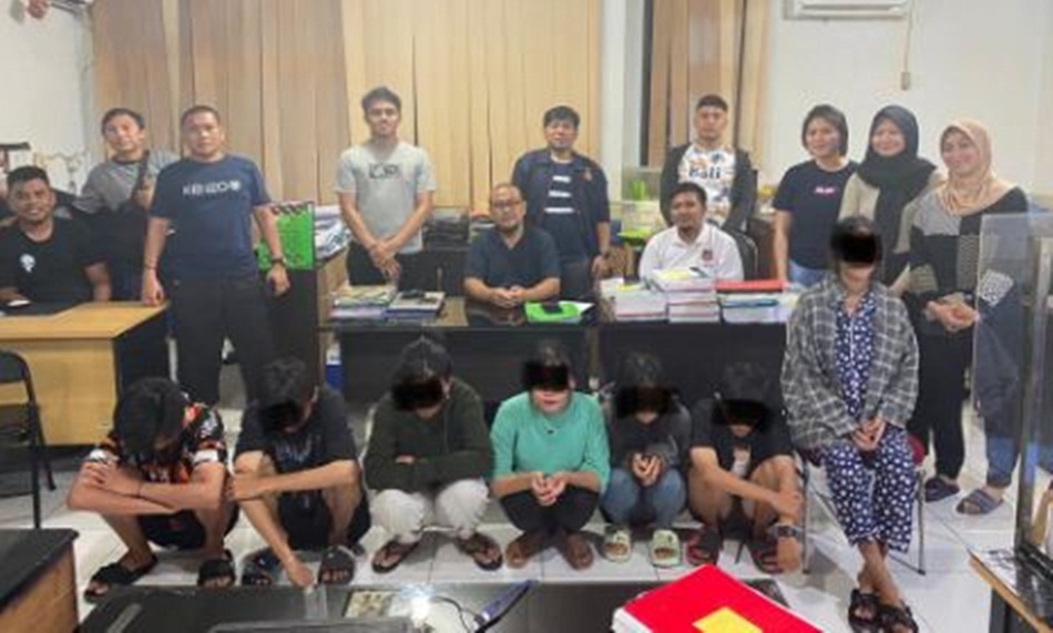 Dirreskrimsus Polda Gorontalo Kombes Pol. Taufan Dirgantoro, S.I.K., M.H melalui Ipda Jeasy J Mandiangan SIP, MH, pengungkapan terhadap ketujuh pelaku TPPO (hmspol)