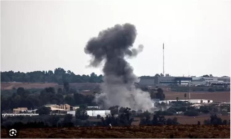 Sejumlah citra satelit dan video drone menunjukkan operasi militer Palestina, Hamas sukses menggempur menara komunikasi Israel. (Reuters)