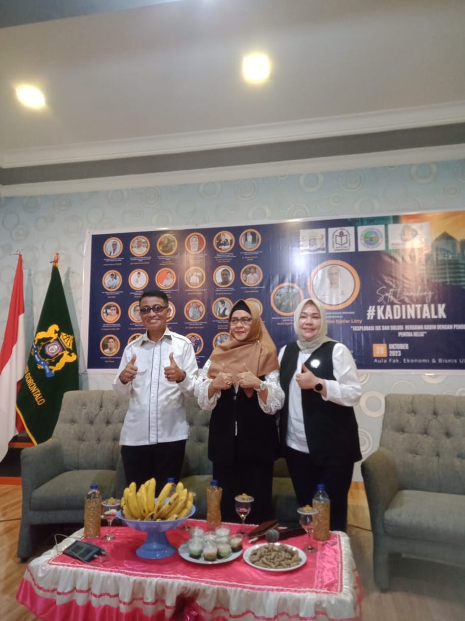 diskusi  mengambil tema &rdquo;Explorasi Ide dan Solusi bersama KADIN melalui Pendekatan Pentha Helix(hms-Kadin)