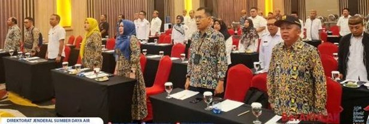 Balai Wilayah Sungai (BWS)  Sulawesi II Gorontalo melalui kegiatan Perencanaan dan Program menggelar kegiatan Sosialisasi Penetapan Garis Sempadan Danau Limboto .(hms)