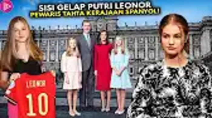 Tangkapan layar: Putri Leonor dari Spanyol bersama kedua orangtuanya raja Felipe VI dan ratu Letizia serta sang adik putri Sofia.