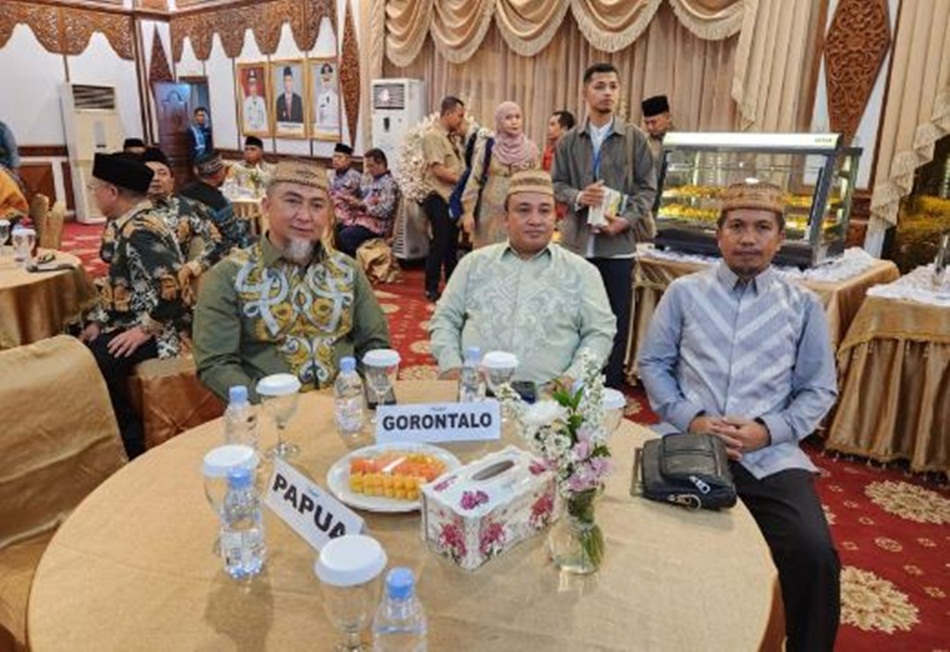 Penjabat Sekdaprov Budiyanto Sidiki saat menghadiri pembukaan Seleksi Tilawatil Quran   dan Hadits (STQH) Nasional XXVII Tahun 2023, yang dilaksanakan Provinsi Jambi (Foto &ndash; Istimewa)