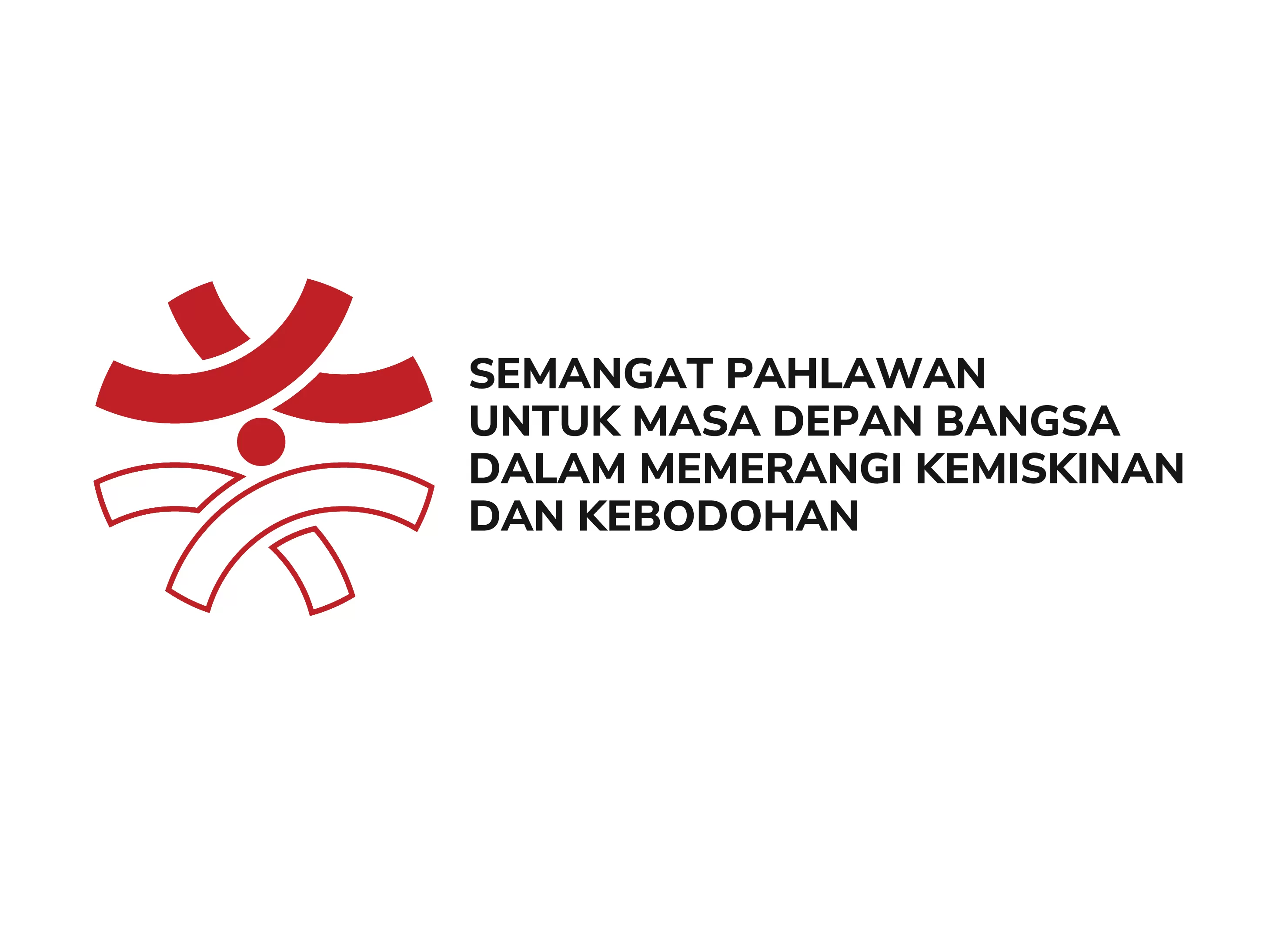 Logo dan tema peringatan Hari Pahlawan 2023. Sumber: Kementerian Sosial RI.