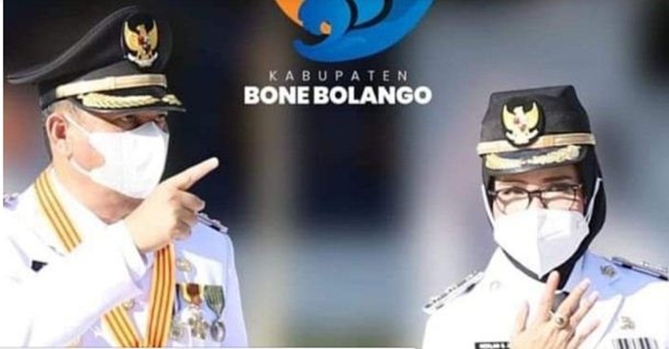 Bupati Bone Bolango Hamim Pou dan Wakil Bupati  Merlan Uloli (dok:Pemkab)