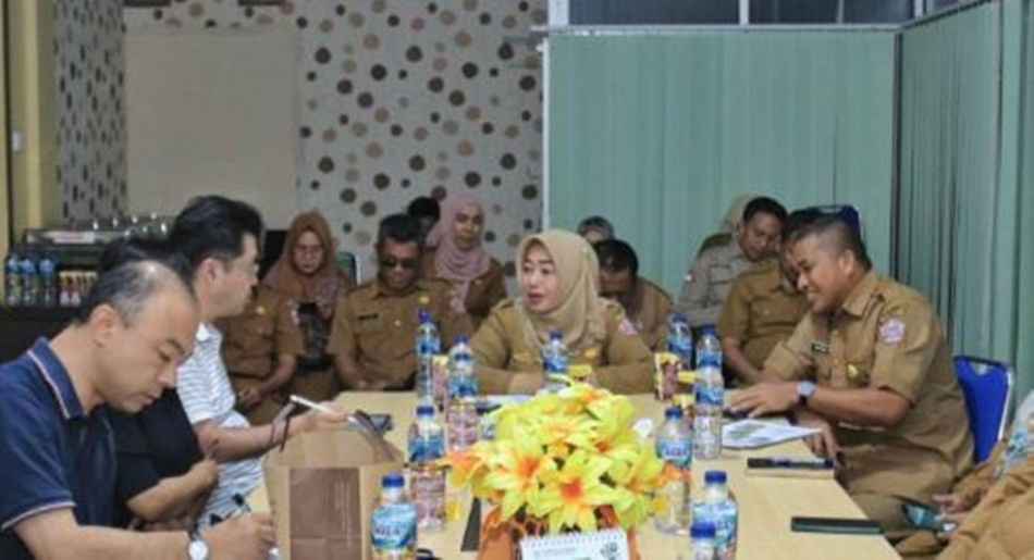 Kedatangan Tim Tokyo Food.Ltd  Diterima Wabup Suharsi Igirisa beserta jajaran Pemkab Pohuwato. (F: hms-Kmfo).
