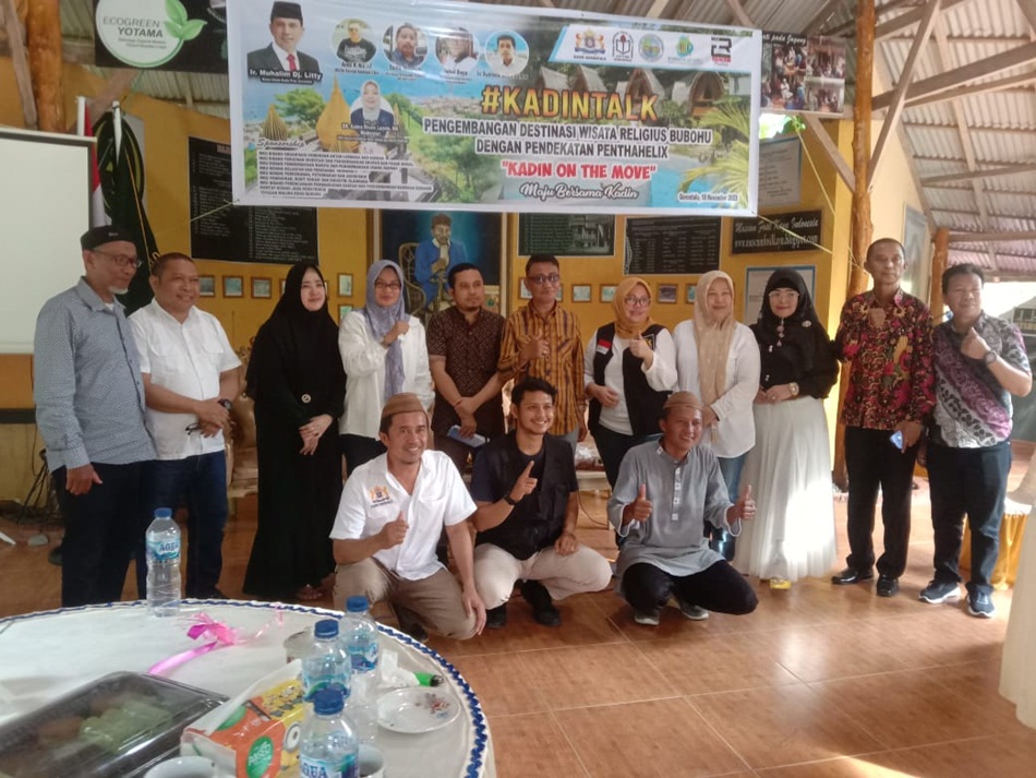 #Kadin TALK yang berlangsung di Desa Wisata Bobohu (Andhika Dok Kadin)