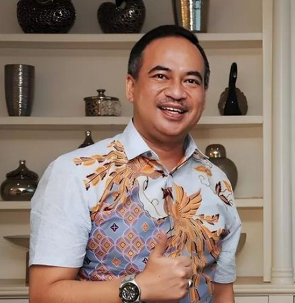 Kukrit SW   ditunjuk menjadi ketua tim kampanye daerah (TKD)  untuk Prabowo-Gibran.(F:istimewa)